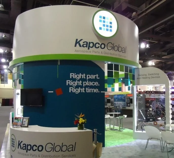 Kapco Global Booth at the Farnborough Airshow