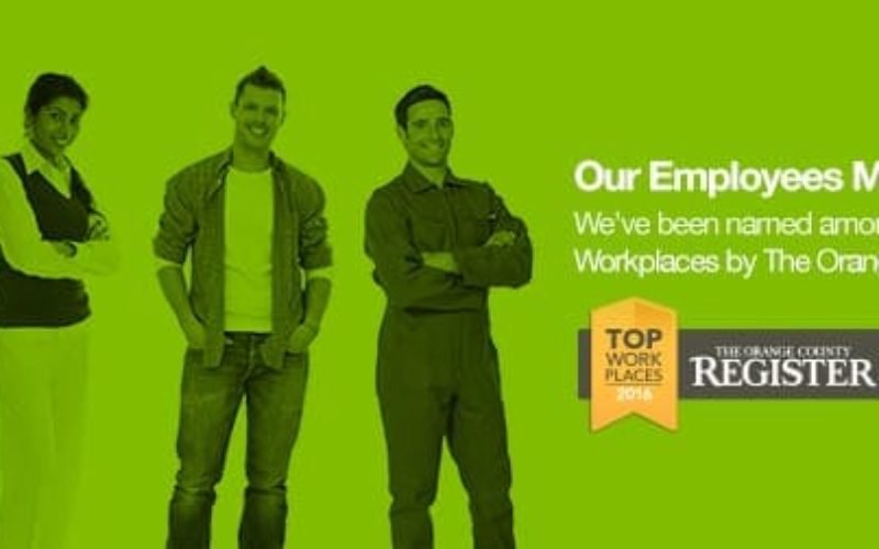Kapco Global Named a Top Workplace by OC Register
