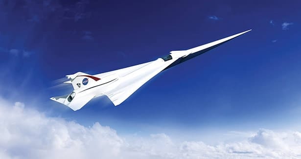 NASA X-Plane Experimental Aircraft QueSST Lockheed Martin Future of Aerospace Aviation