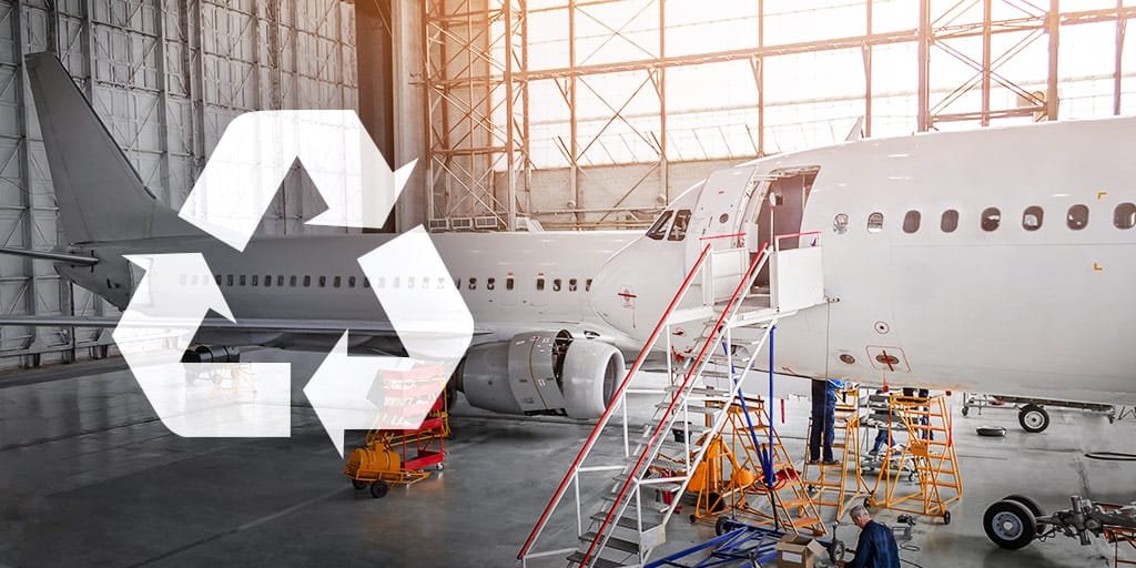 Proponent Aircraft recycling airplane recycling American Recycler magazine green aviation aerospace sustainability sustainable practices future of aerospace