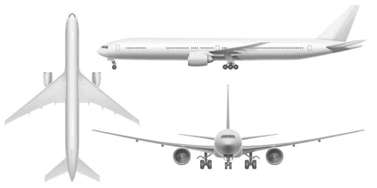aircraft body from all angles