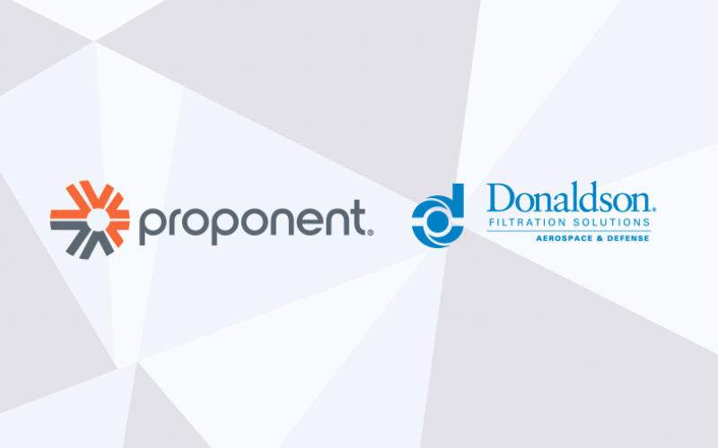 Proponent Expands Their Relationship With Donaldson Company to Serve North and South America