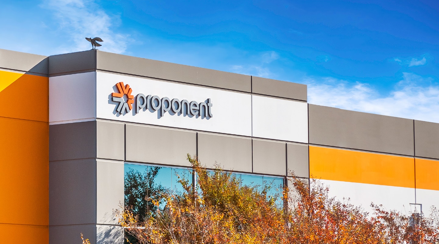 Proponent building in California region